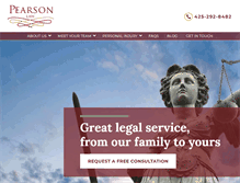 Tablet Screenshot of pearsonlawfirm.com